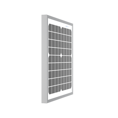 10 Watt 12 Volt Monocrystalline Solar Panel