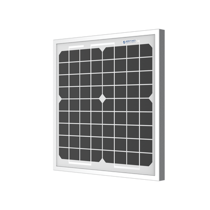 10 Watt 12 Volt Monocrystalline Solar Panel