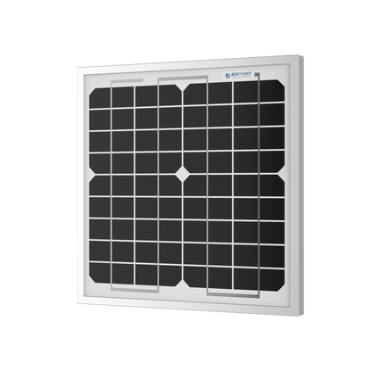 10 Watt 12 Volt Monocrystalline Solar Panel