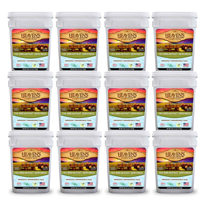 Combo Kit - Breakfast, Entree + Protein - 12 Months - Emergency Survival Food Kit