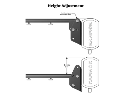 Kammok Crosswing Side Mount Kit for Crosswing Awning