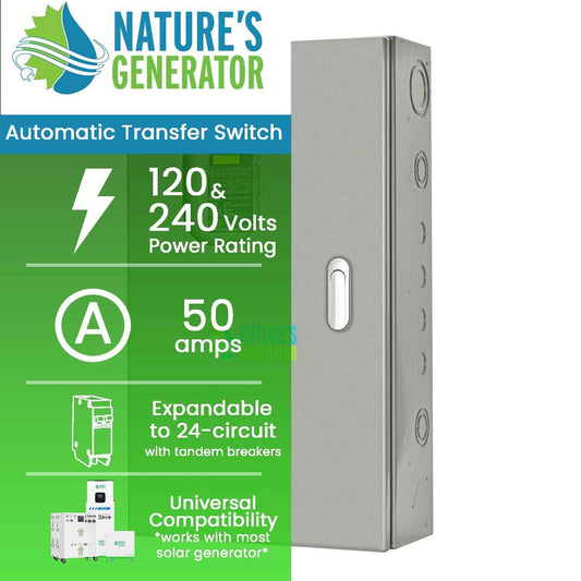 50A Automatic Generator Transfer Switch