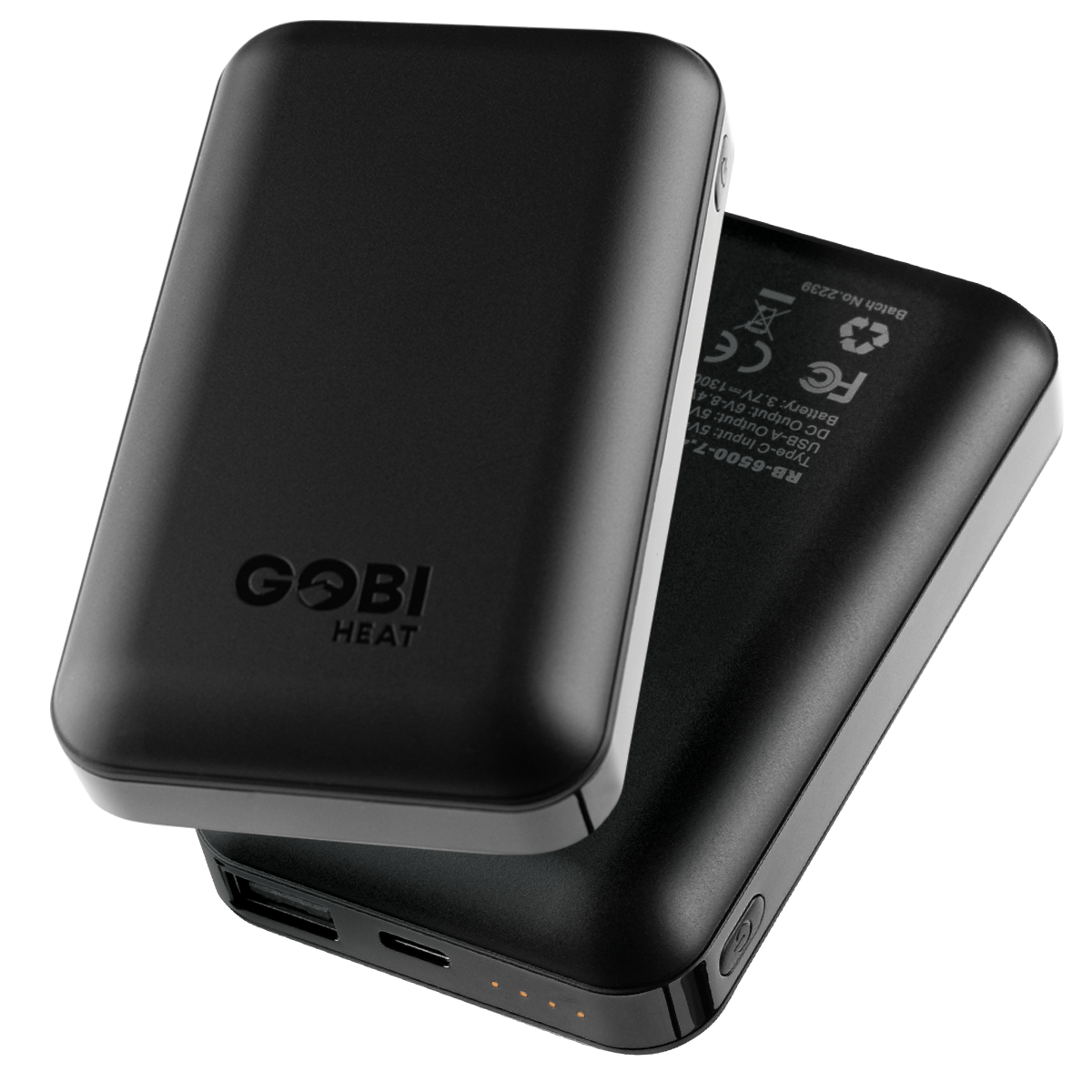 Replacement Jacket/Chair Battery, 6500 mAh, 7.4v, Hard Shell