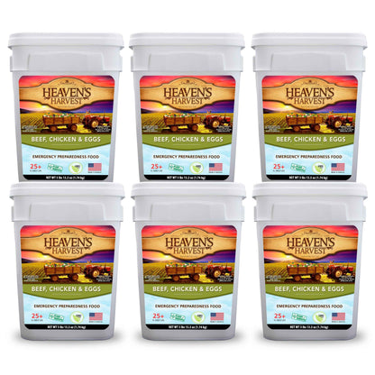 Combo Kit - Breakfast, Entree + Protein - 6 Months - Emergency Survival Food Kit