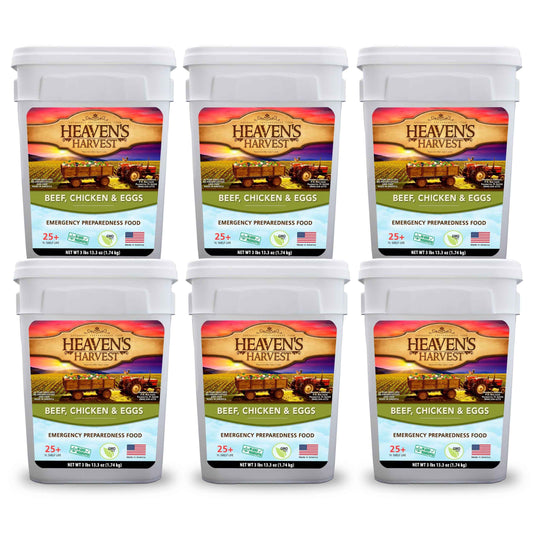 Combo Kit - Breakfast, Entree + Protein - 6 Months - Emergency Survival Food Kit