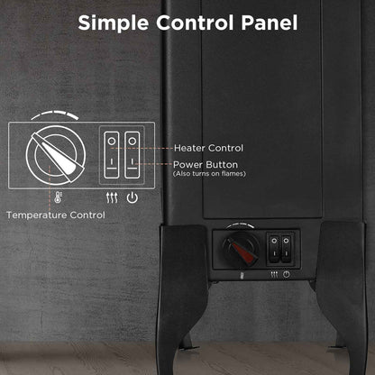 Suburbs TS17 Electric Fireplace Stove Heater