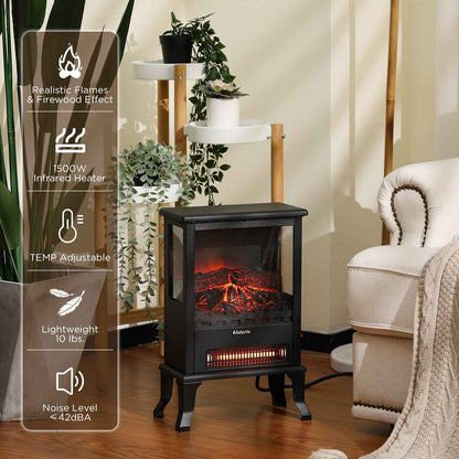 Suburbs TS17Q Electric Fireplace Stove Heater