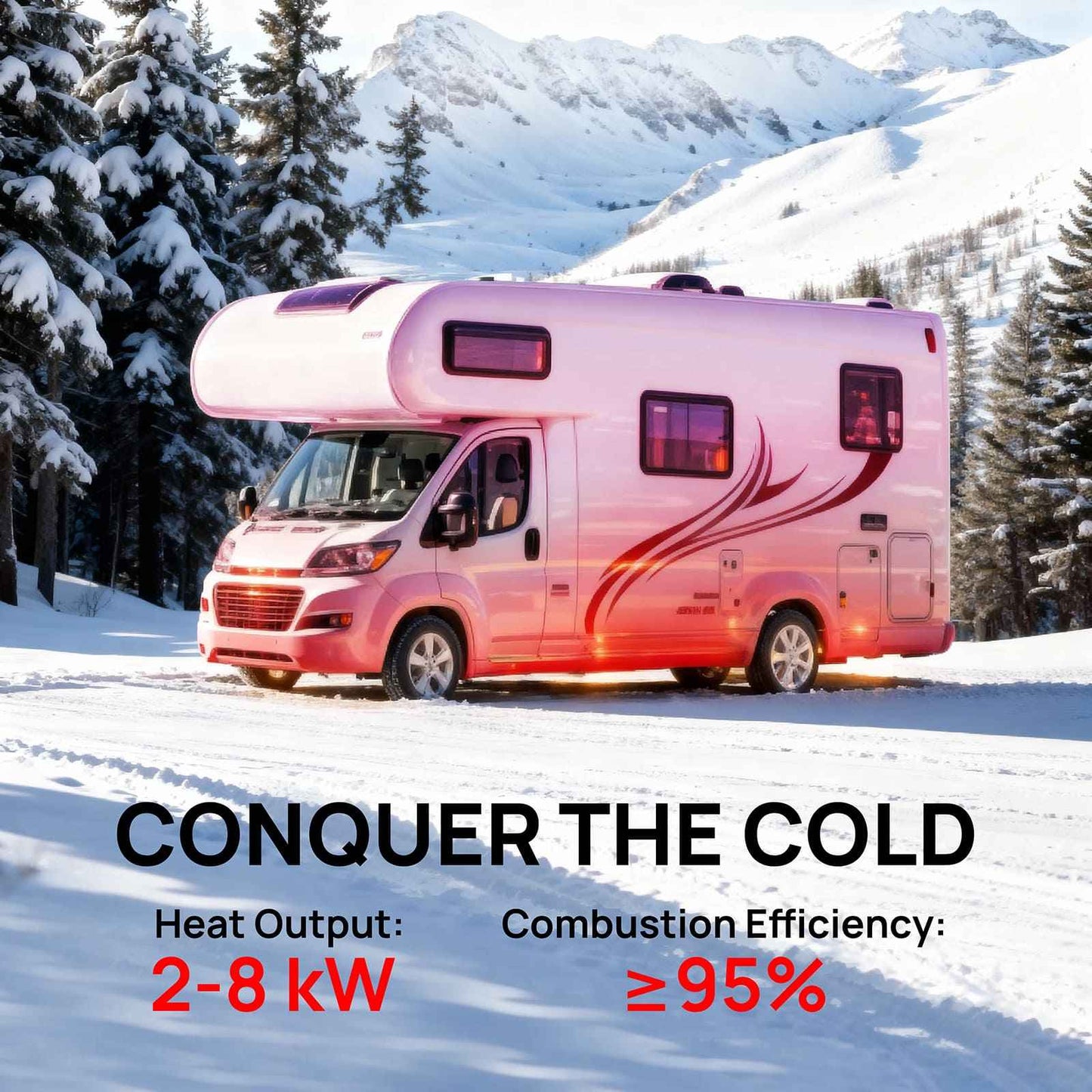 Arcade S8BP Diesel Heater, 9kW Dual Voltage, 4 Gal Large Tank