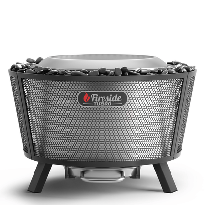 Fireside Pluto R29 Outdoor Fire Pit  - Painted Black