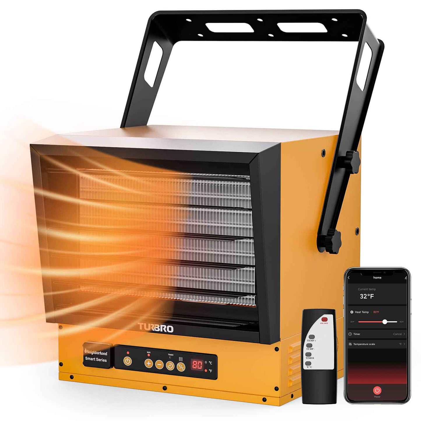 Neighborhood GH10K & GH15K Smart Garage Heater - WiFi Enable