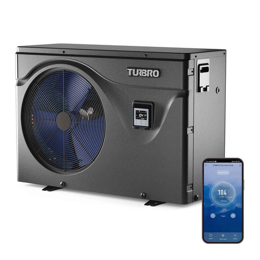 Beluga Inverter Swimming Pool Heat Pump, 33K/50K/58K/75K BTU