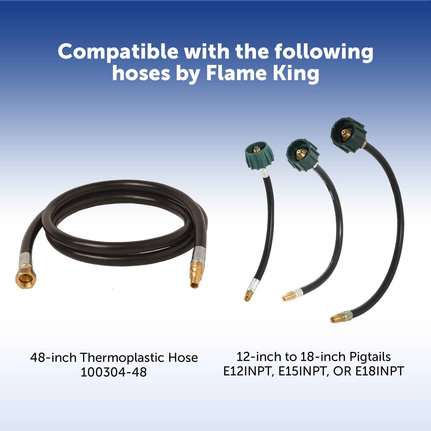 Flame King Auto Regulator with Pls Cover & Long Mount Bracket