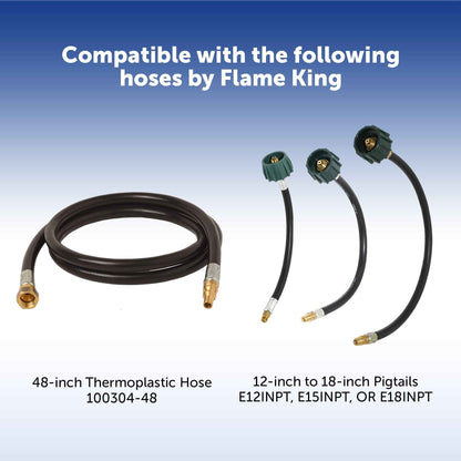 Flame King Auto Regulator with Pls Cover & Long Mount Bracket