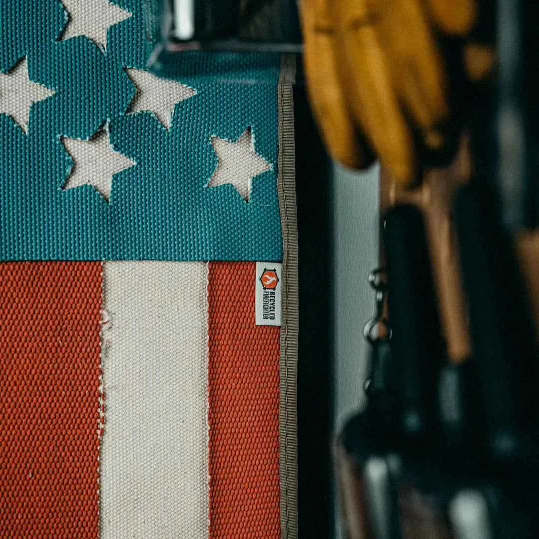 American Flag - Fire Hose