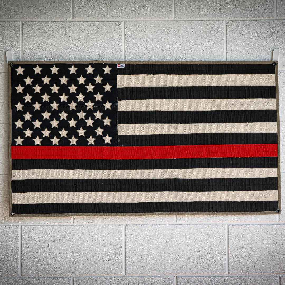 American Flag - Fire Hose - Thin Red Line