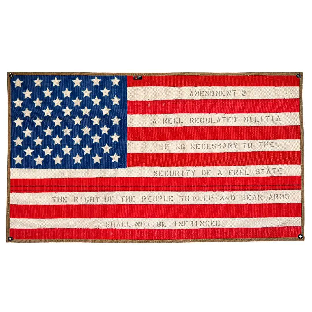 American Flag - Fire Hose - Second Amendment