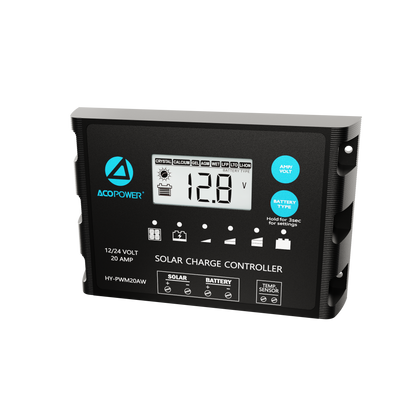 ProteusX 20A PWM Solar Charge Controller