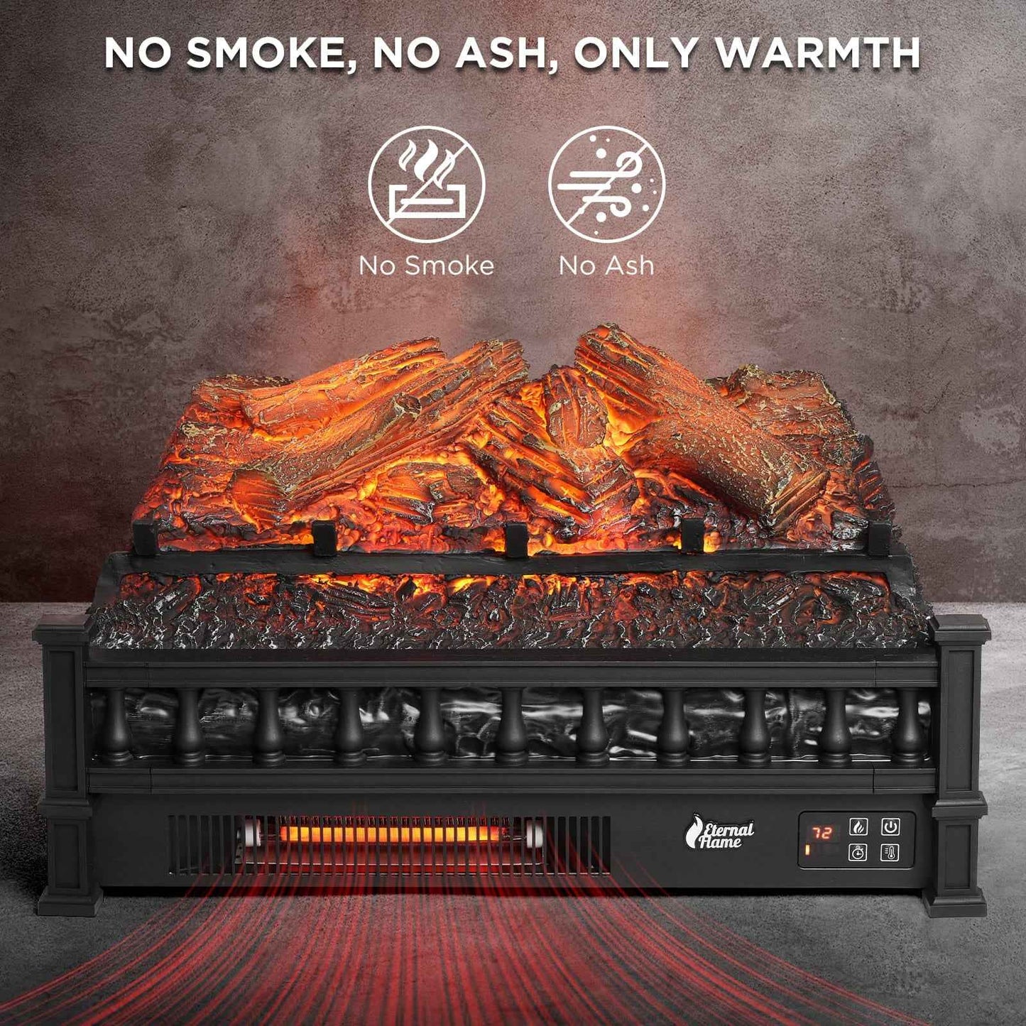 Eternal Flame EF23-LG Electric Fireplace Logs