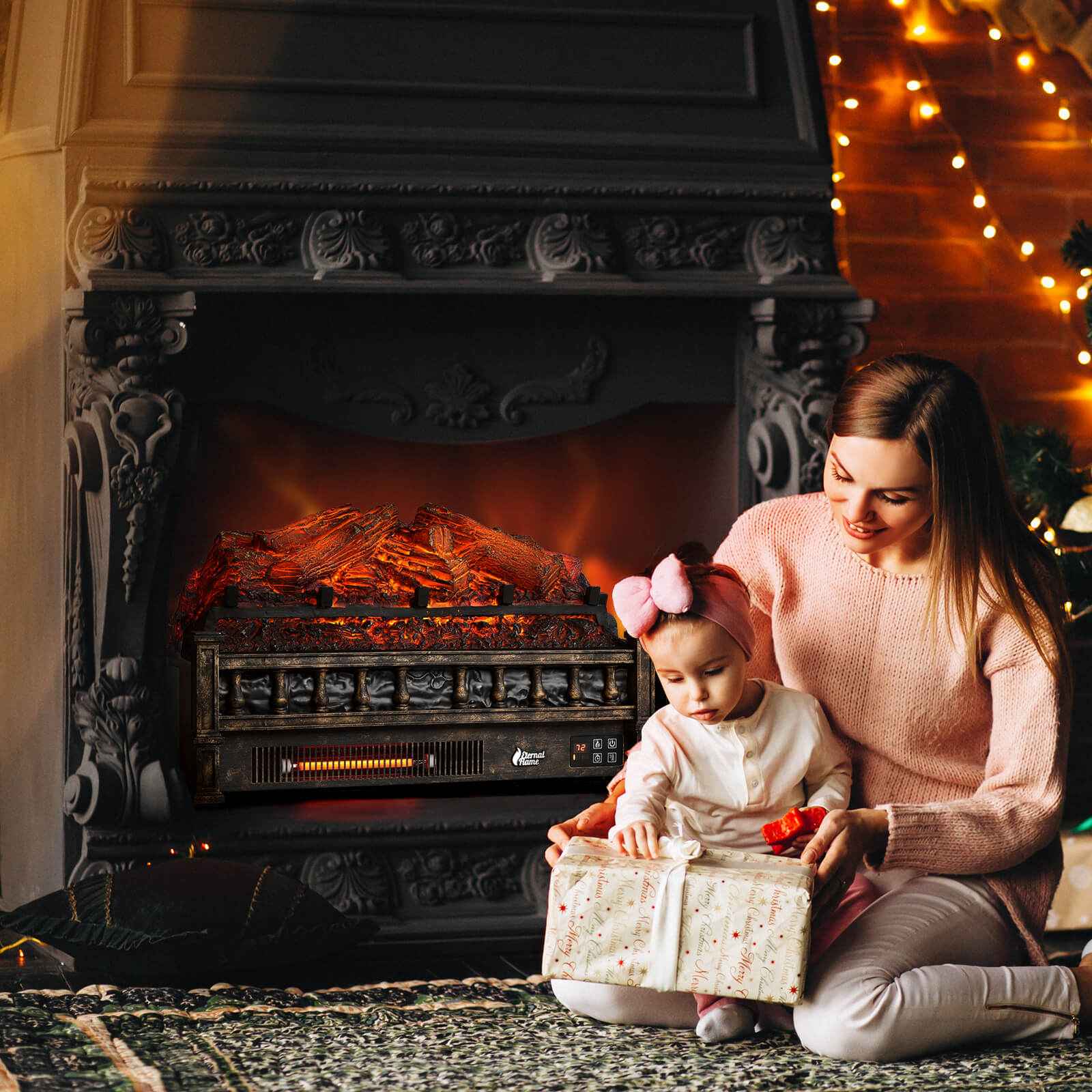 Eternal Flame EF23-LG Electric Fireplace Logs