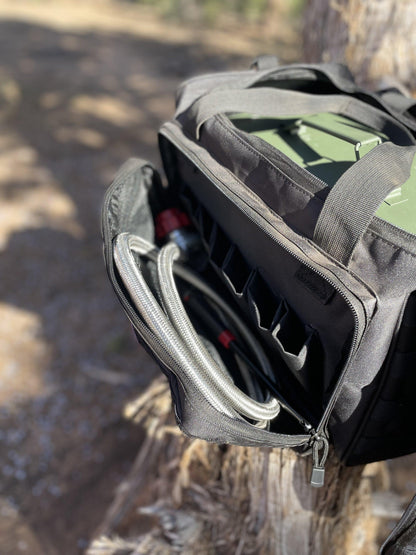 Naked LavaBox Combo: Color-changing fire pit with Over/Under and Bugout Bag