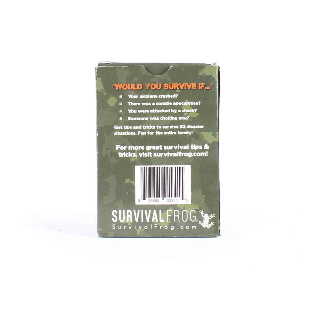 Survival Tips Playing Cards