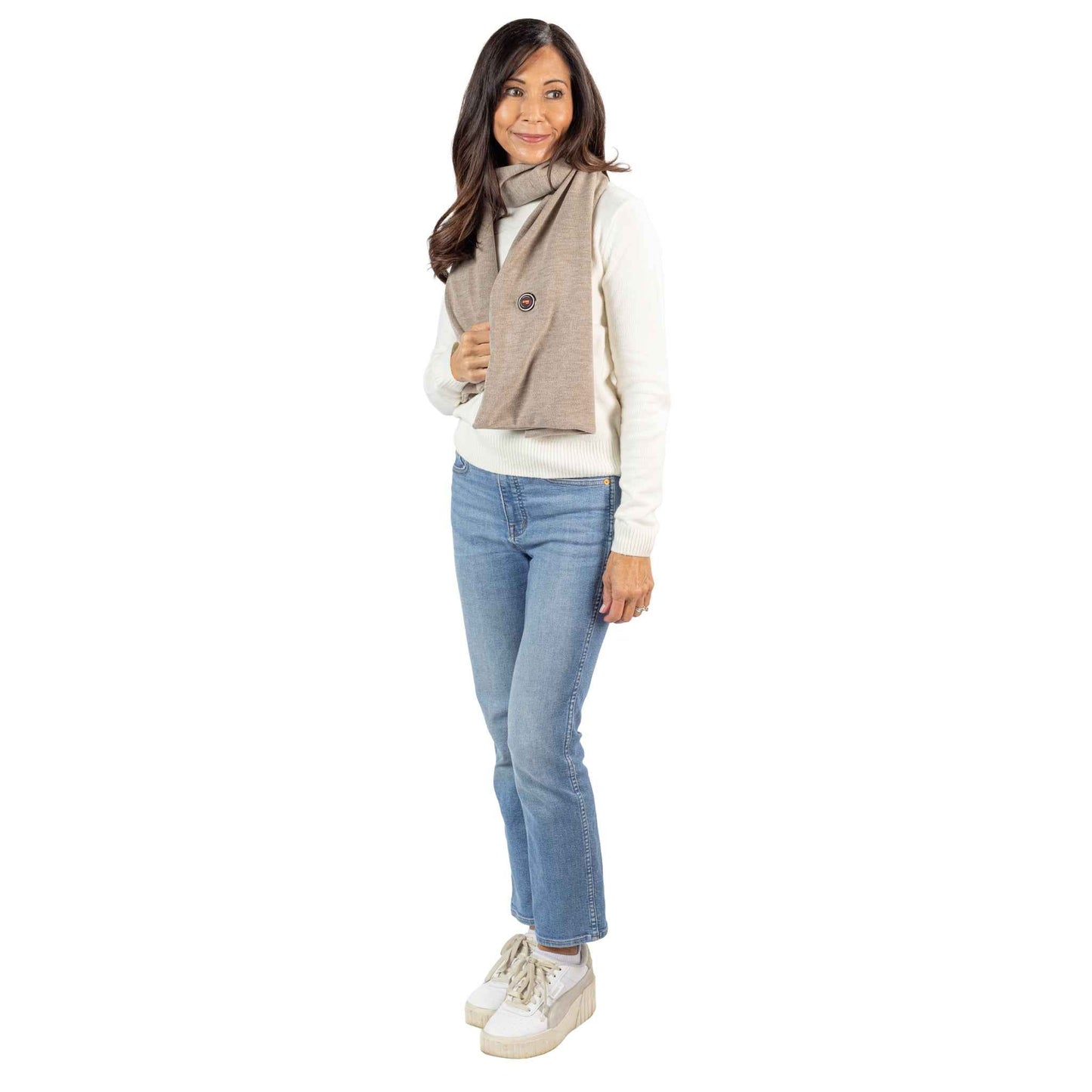 Enso Heated Scarf – Fashion Meets Function (Preorder will ship on or after Jan 5)