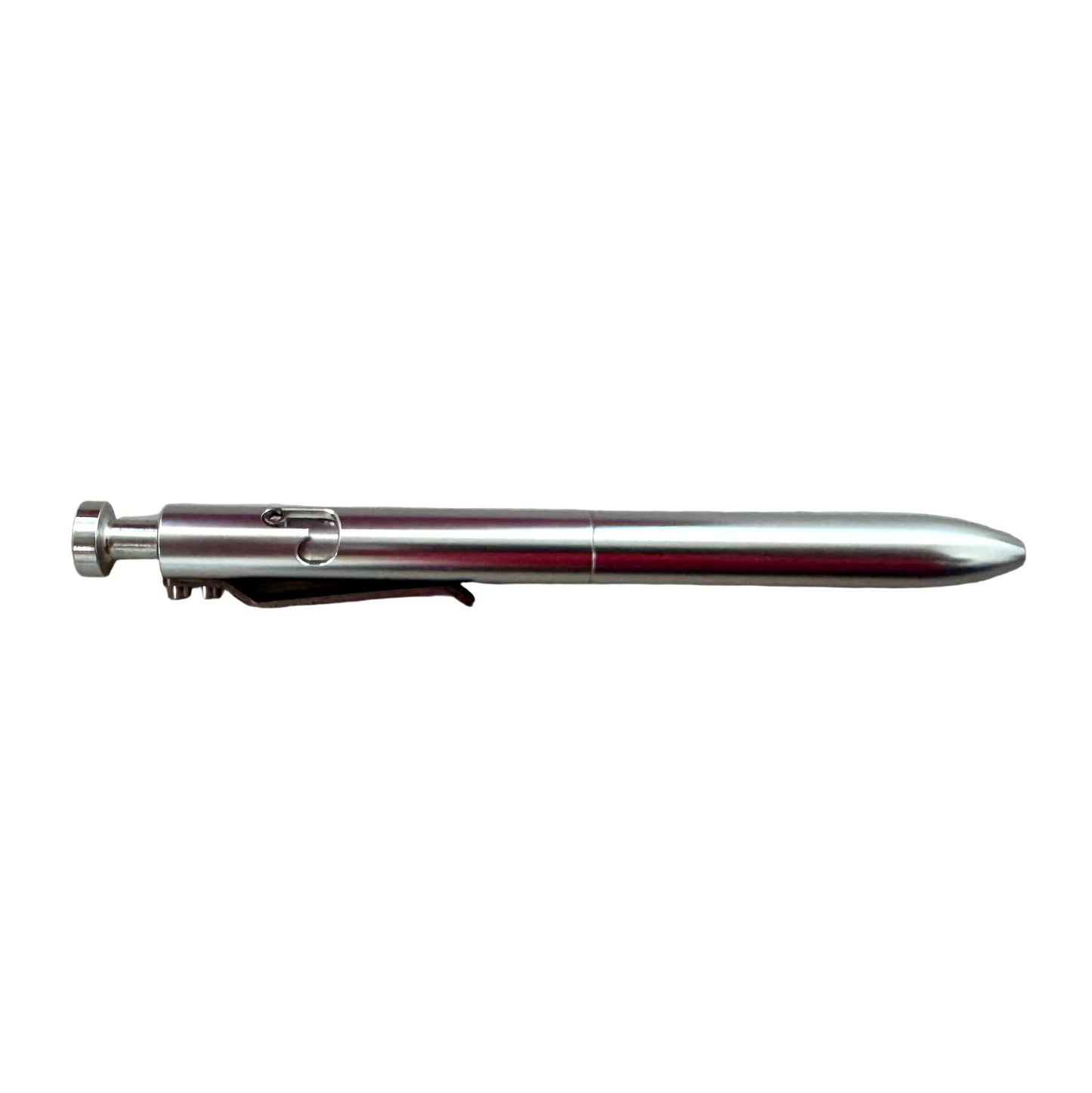 Recycled Firefighter Karas Kustoms Bolt Pen Stainless Steel