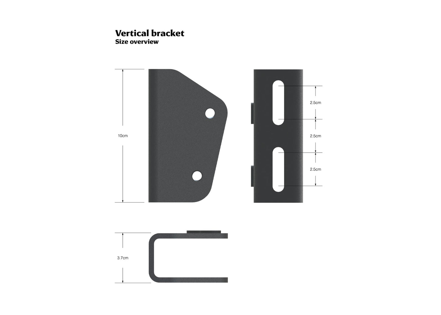 Kammok Crosswing Vertical Bracket for Crosswing Awning