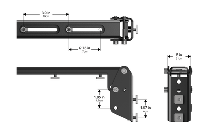 Kammok Crosswing Side Mount Kit for Crosswing Awning