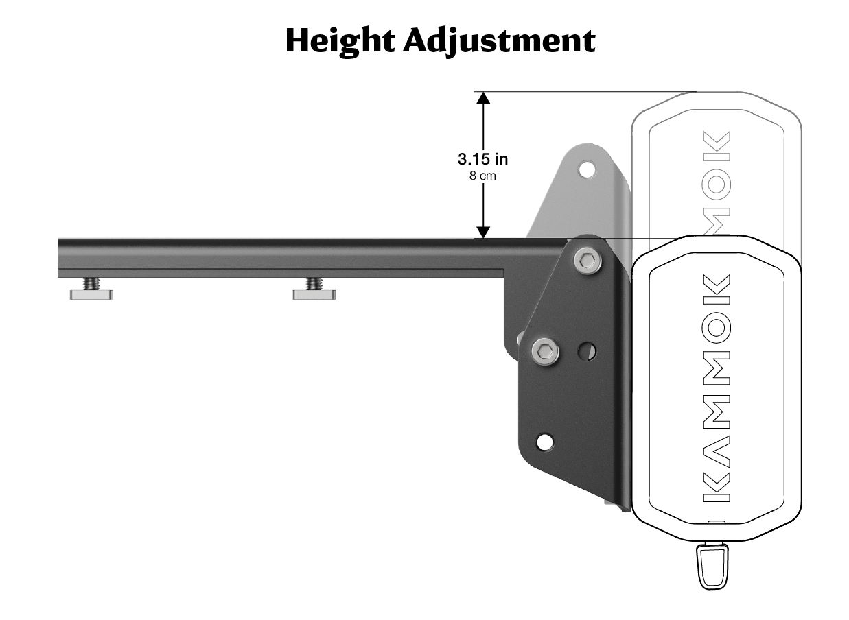 Kammok Crosswing Side Mount Kit for Crosswing Awning