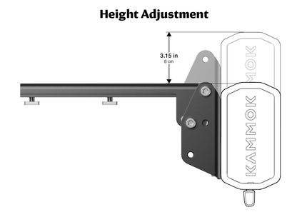 Kammok Crosswing Side Mount Kit for Crosswing Awning