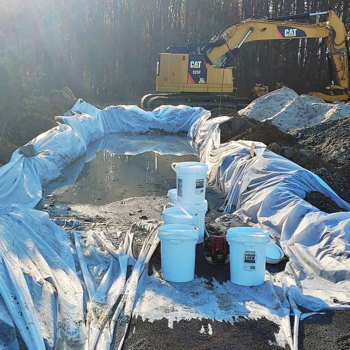 Liquid Lock Slurry - East Bay Industries