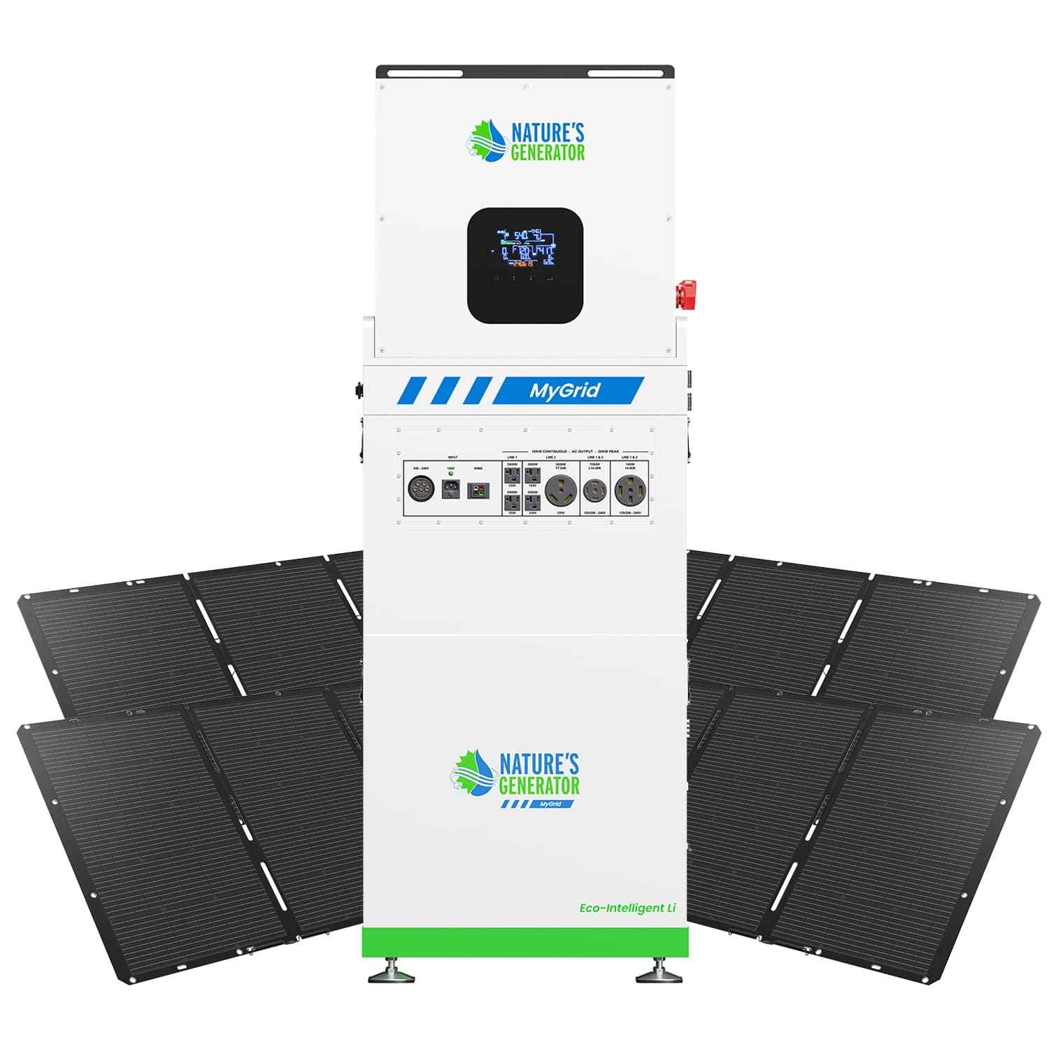 MyGrid 10K Solar Generator for Home