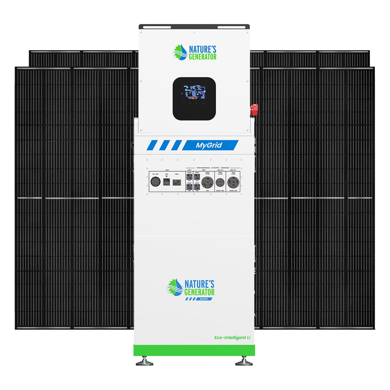 MyGrid 10K Solar Generator for Home - East Bay Industries