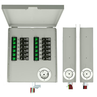 Nature's Generator 12-Circuit 120/240V 50A Non-Automatic Power Transfer Switch - East Bay Industries