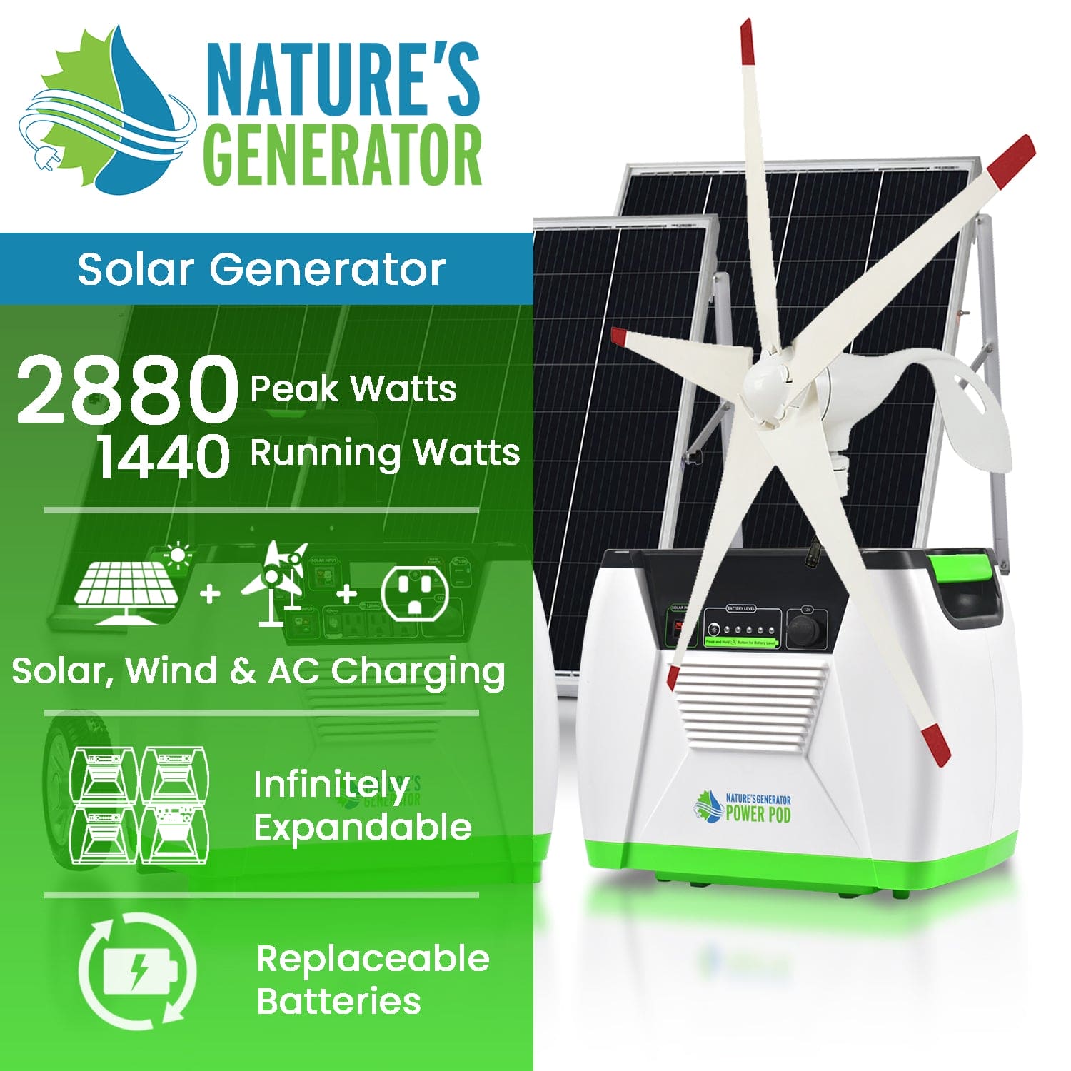 Nature's Generator Platinum - WE System - East Bay Industries