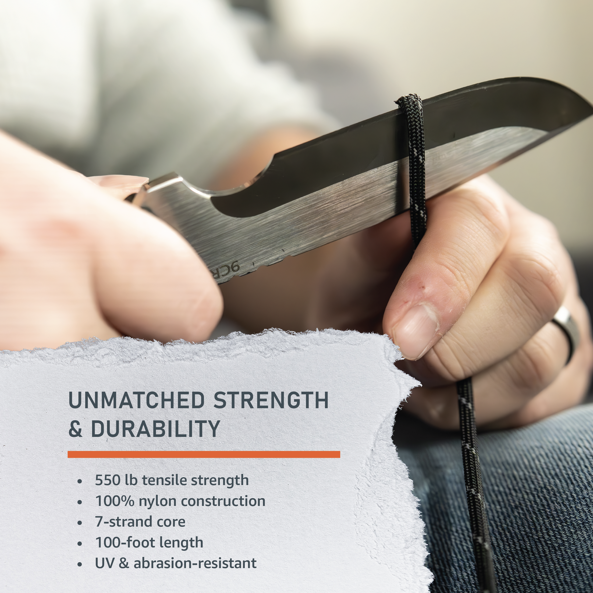 Heavy Duty Paracord - 100ft.