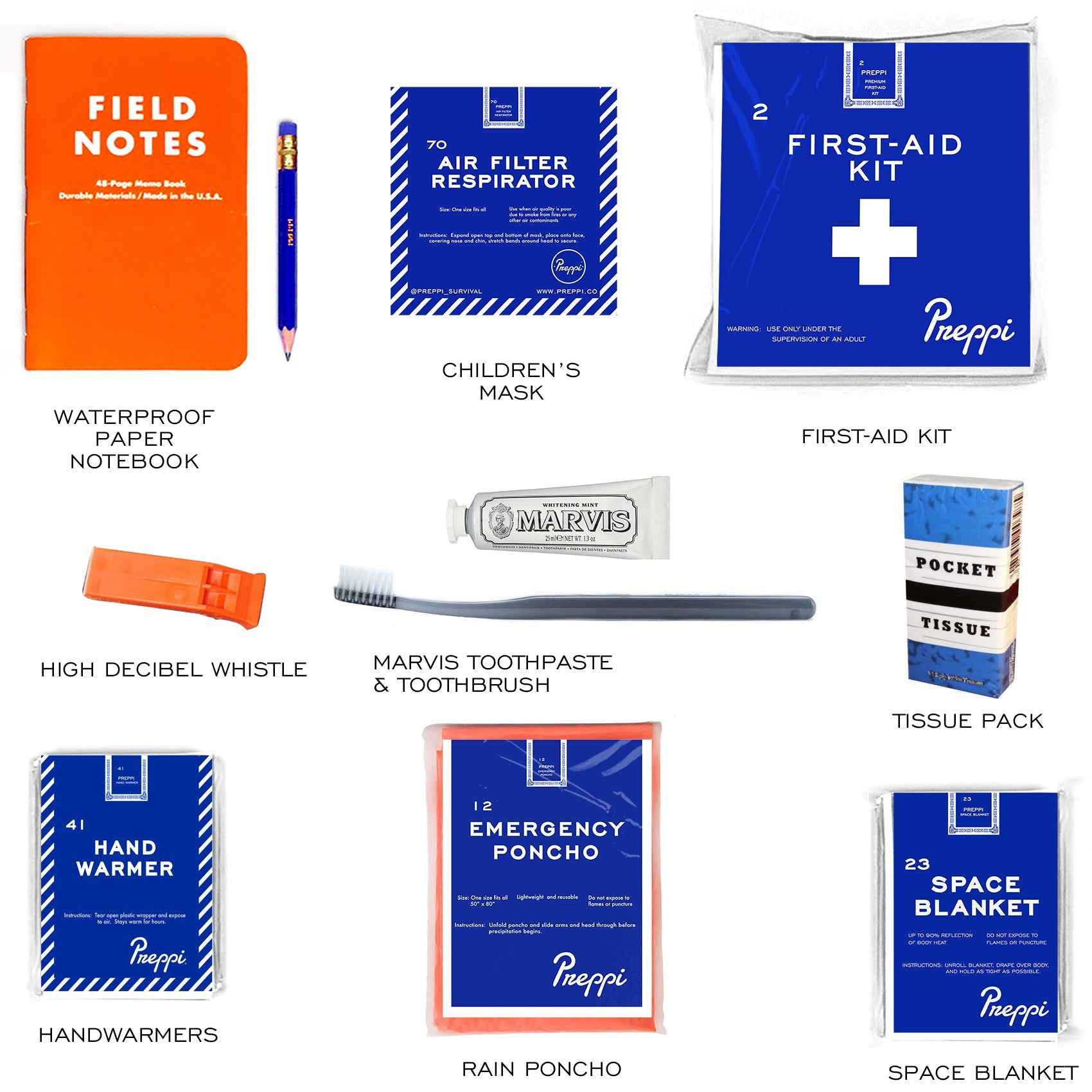 Preppi | The Little Prepster for Kids | 3-Day Kit