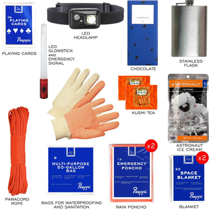 Preppi | The Prepster | Two-Person | 3-Day Emergency Kit Bag - East Bay Industries