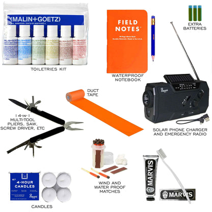 Preppi | The Prepster Advanced Fireproof Backpack | 3-Day Emergency Kit