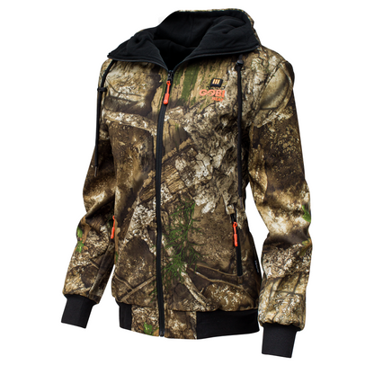 Gobi Heat Shadow Women's Heated Camo Hoodie for Hunting