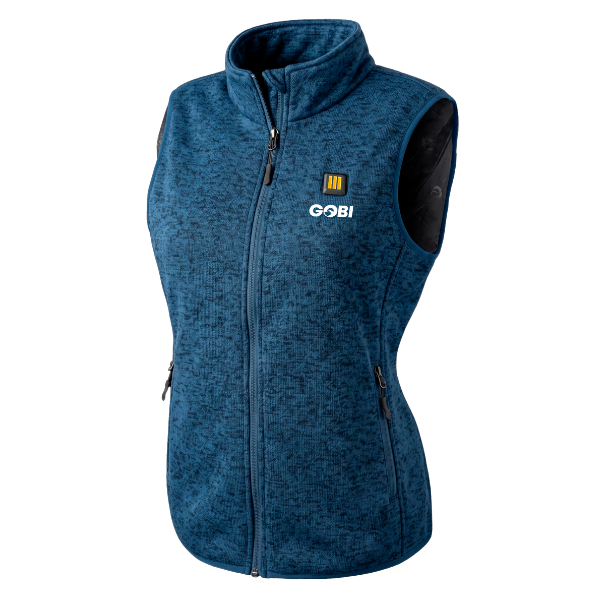 Gobi Heat Sierra Women's Heated Knit Vest with 10,000 mAh Battery