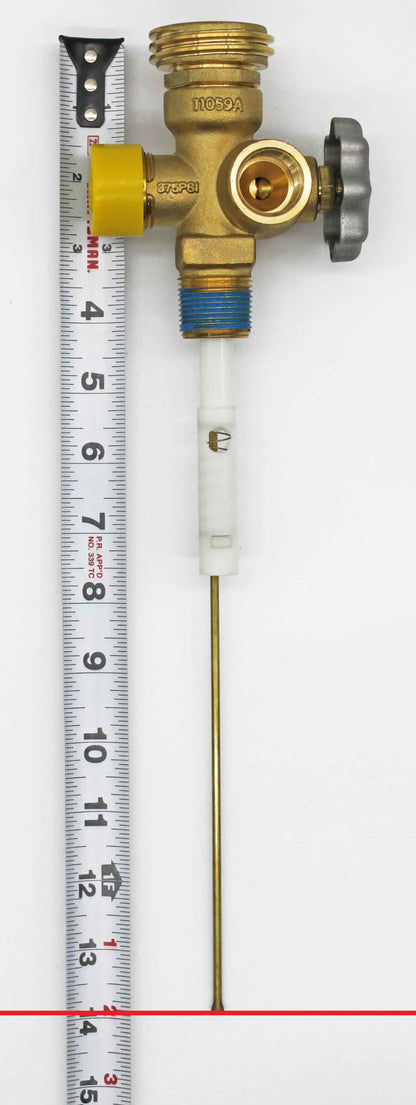 Flame King Multi Valve for 100lb Propane Cylinder