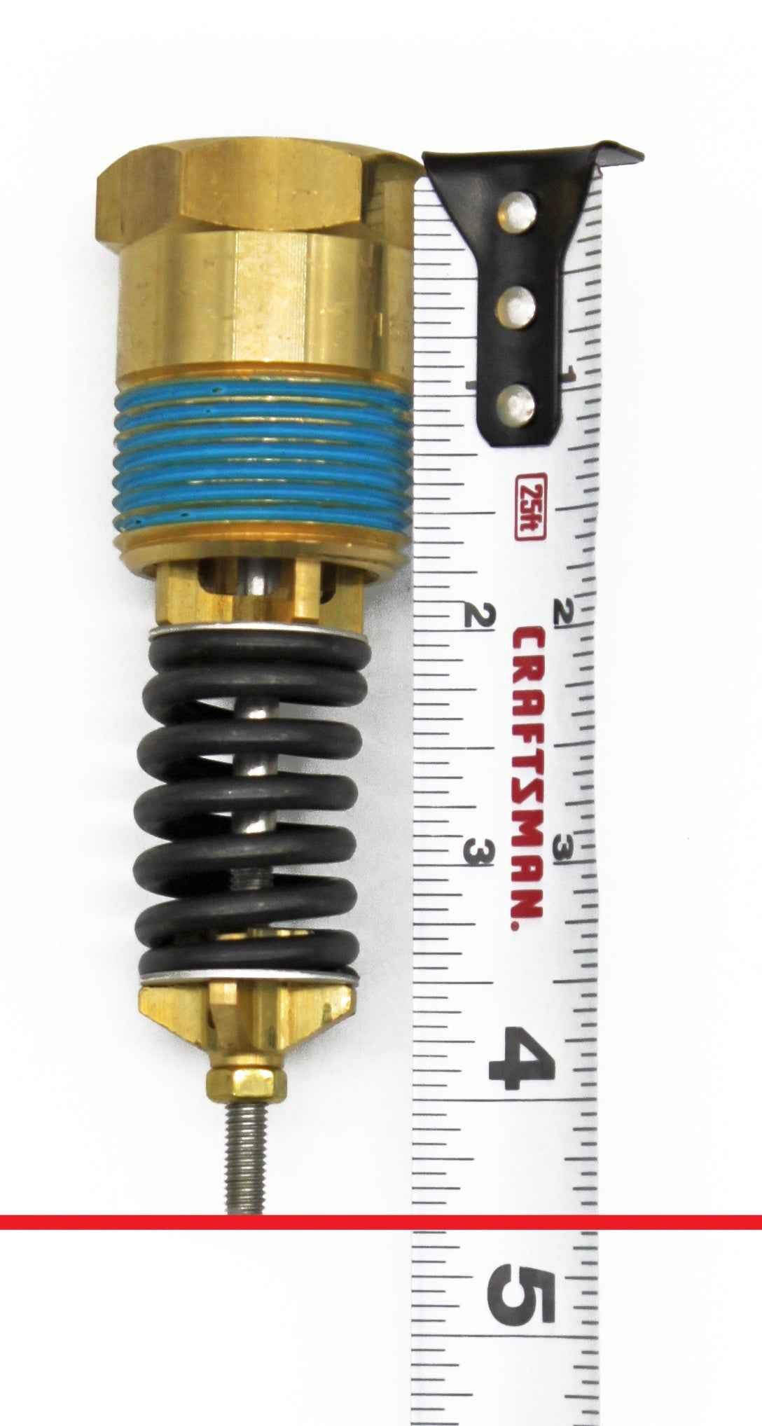 Flame King Pressure Relief Valve for 239LB and 420LB Refrigerant Recovery Tanks with 400 PSI 3/4″ MPT Fitting