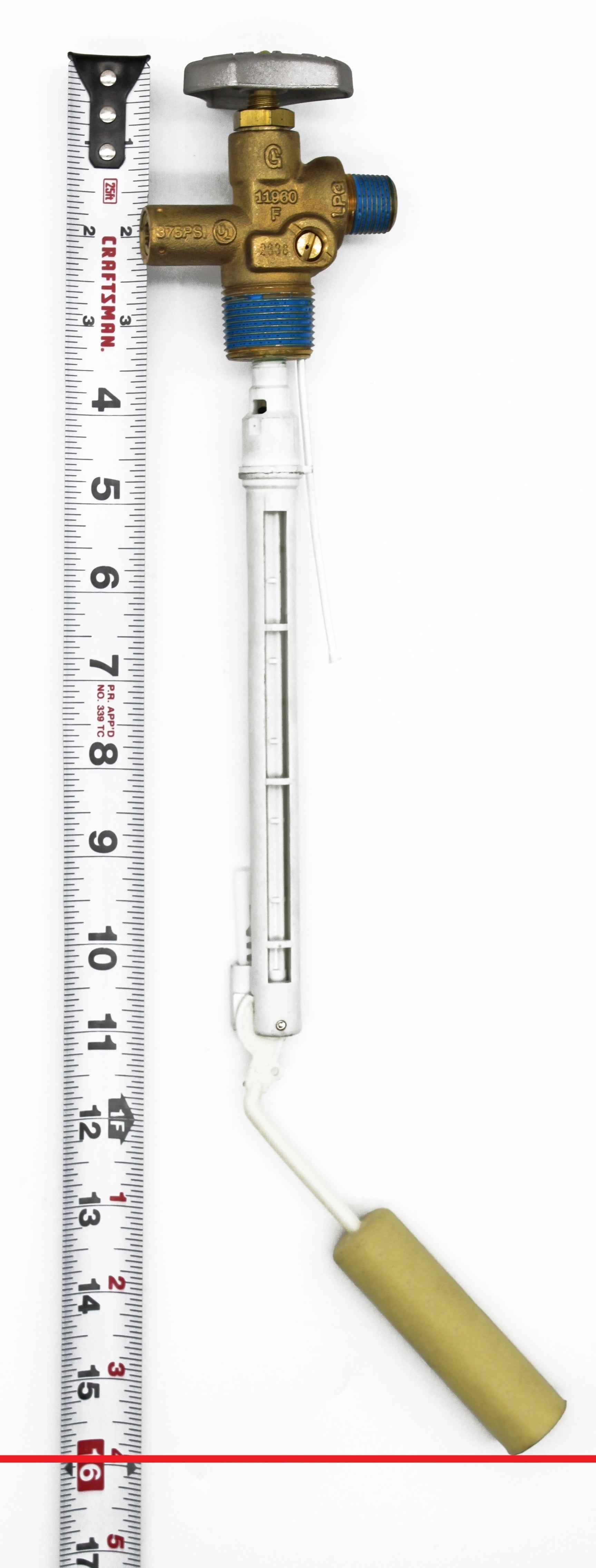 Flame King Overfill Protection Valve for 20lb Buffer Propane Tank