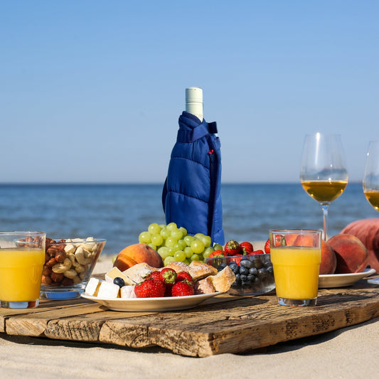 Mo Sullivan Collapsible Wine Sleeve for Portable Chilling