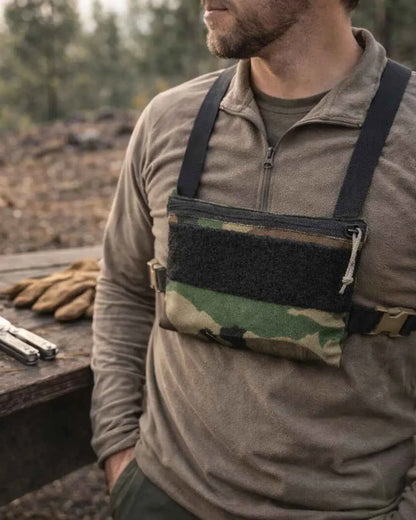 Woodland Minimalist Chest Rig