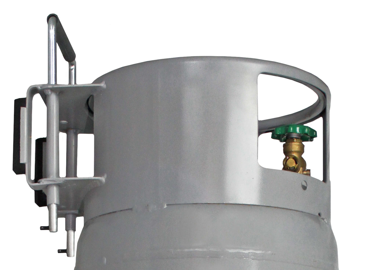 Flame King 100lb Propane Tank with Wheels for Outdoor Use