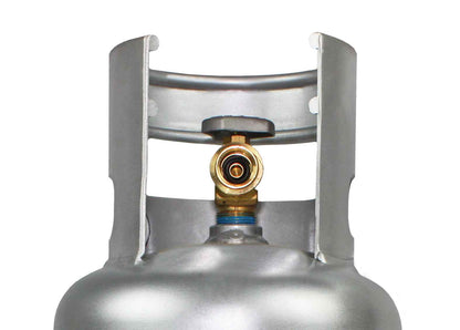 Flame King Lightweight 10lb Aluminum Propane Tank LP Cylinder with OPD