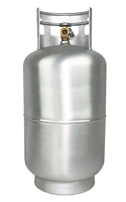 Flame King 30 lb Aluminum Propane Tank for Camping and RVs